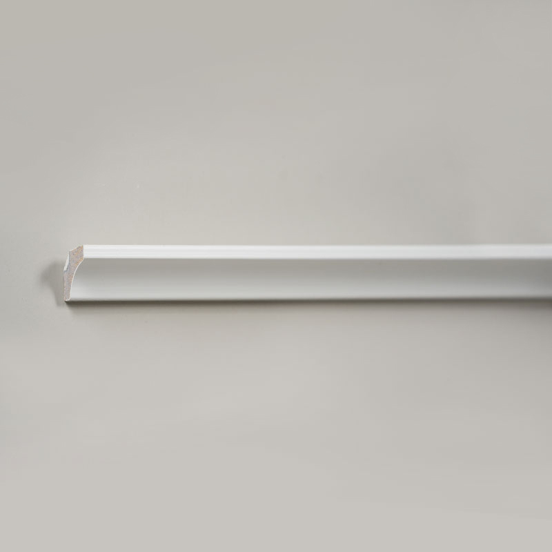 Khuôn đúc góc bên trong bằng gỗ nguyên khối/Khuôn Scotia (Đổ đầy) - Trắng 3/5'x3/5'