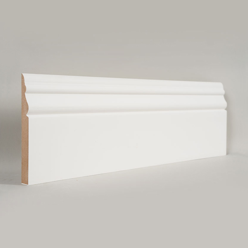 Ván chân tường MDF (Sơn lót & Trắng ngọc trai)3/5' x 5'