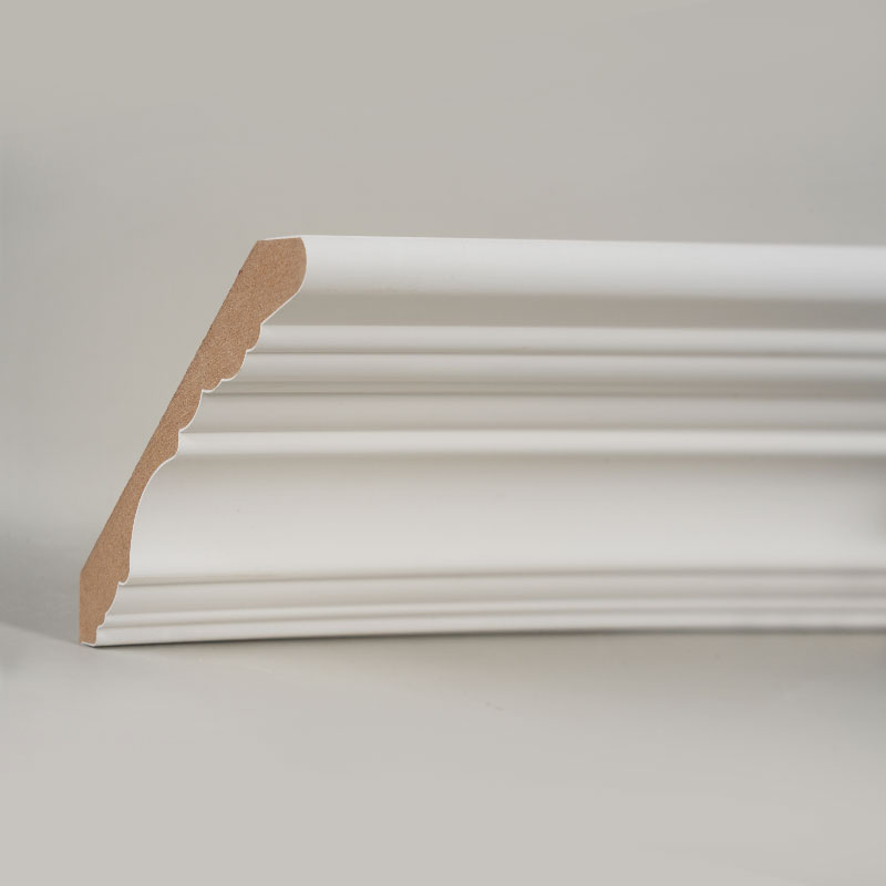 Khuôn MDF Crown (Sơn lót & Trắng ngọc trai) 3/5' x 4 1/2'