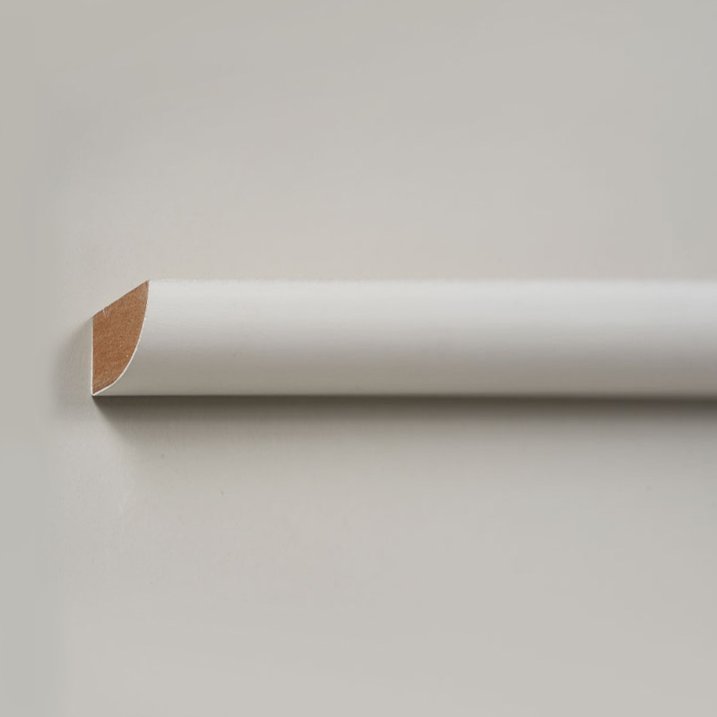 Khuôn hình tròn bằng gỗ MDF (Sơn lót & Trắng ngọc trai) 1/2' x 3/4'