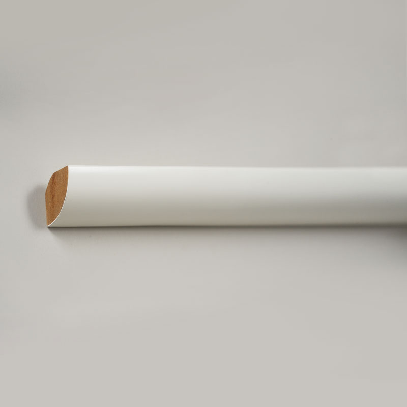 Khuôn tròn làm bằng gỗ nguyên khối (Sơn lót) - Trắng 7/8' x 7/8'