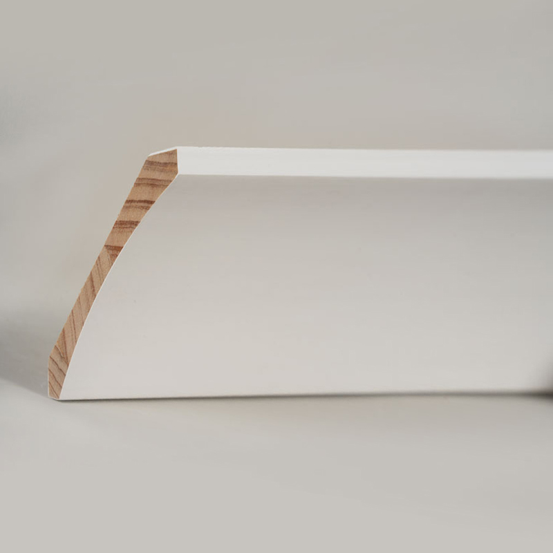 Khuôn đúc vương miện bằng gỗ thông (Sơn lót & Trắng ngọc trai) 3/5' x 4 1/4'